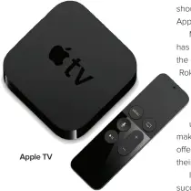  ??  ?? Apple TV