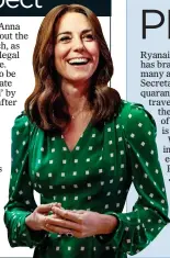  ??  ?? LegAL ACtion: The Duchess of Cambridge