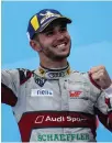  ??  ?? Audi’s Daniel Abt at the ‘ePrix de Paris’ last year