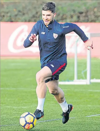  ?? FOTO: JUAN ECHEVERRÍA ?? Superación El cáncer volvió a cebarse por segunda vez en Yeray, pero el barakaldés volvió a dejarlo atrás