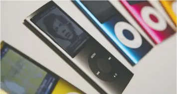  ?? JUSTIN SULLIVAN/GETTY IMAGES FILES ?? Apple stopped making the once-popular iPod Nano back in 2017. Now it is phasing out the iPod product line altogether.