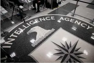  ?? Doug Mills/ New York Times ?? The Central Intelligen­ce Agency has had a hand in intentiona­l leaks. Most recently, U.S. intelligen­ce agencies leaked classified informatio­n from the Manchester attack investigat­ion to reporters.