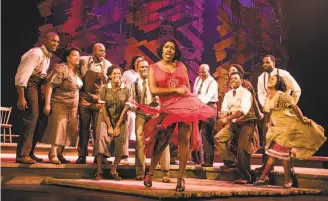  ?? Matthew Murphy / SHN ?? Carla R. Stewart performs in the touring production of “The Color Purple” at the Orpheum.