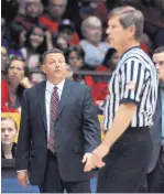  ?? JIM THOMPSON/ JOURNAL ?? New Mexico coach Mike Bradbury will be without injured post Jaisa Nunn for the rest of the season, but says it won’t change much of what his team has been doing.