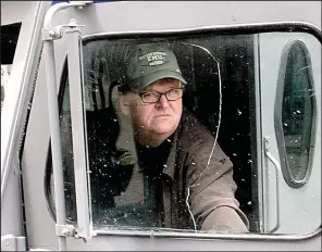  ??  ?? Michael Moore is going after President Donald Trump (again) with his new documentar­y Fahrenheit 11/9.