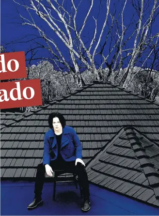  ?? DAVID JAMES SWANSON ?? Cru e ruidoso. Trata-se do disco mais ‘fora da caixinha’ de Jack White