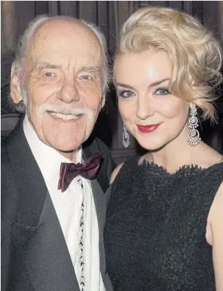  ??  ?? My rock... Funny Girl star Sheridan Smith with her beloved father Colin back in 2011