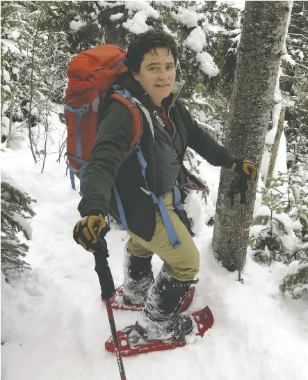  ?? MARIAN WISSINK ?? TA Loeffler is an ardent advocate for the benefits of winter outdoor play for children.