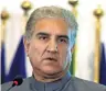  ??  ?? Shah Mehmood Qureshi