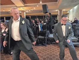  ?? ?? Bill Vegt and Troy Polak showed off their moves at The Gala: Special Stars Come Out Tonight in Palm Desert, Calif.