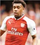  ??  ?? Super Eagles and Arsenal striker Alex Iwobi in action for his Club