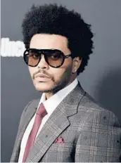  ?? RICHARD SHOTWELL/INVISION 2019 ?? The Weeknd says he will tone down his act during the Super Bowl halftime show.