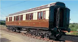  ?? WSRHT ?? The fully-restored No. 9038 which is now in the Gauge Museum.