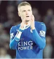  ??  ?? VARDY