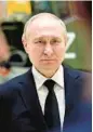  ?? ILYA PITALEV/POOL ?? Russian President Vladimir Putin described his war effort Wednesday as “protecting people.”