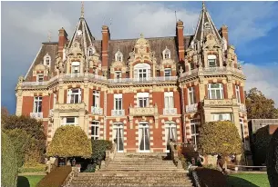  ?? ?? Chateau Impney was built nearly 150 years ago near Droitwich