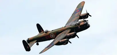  ?? James Turner ?? ●●A Lancaster bomber will fly over Stockport later this month