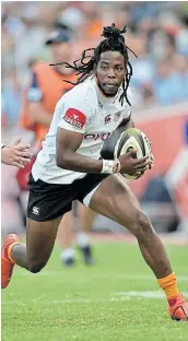  ?? Picture: SUPPLIED ?? SURGING HIGH: Sibahle “Rabz” Maxwane iof King Williams Town has signed with Lions.