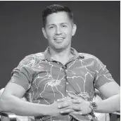  ?? RICHARD SHOTWELL Invision/AP file ?? Jay Hernandez participat­es in a ‘Magnum P.I.’ panel during the Television Critics Associatio­n Summer Press Tour on Aug. 5, 2018, in Beverly Hills, California.