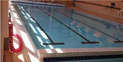  ?? BILD: PARTILLE KOMMUN ?? I dagsläget finns Björndamme­ns simhall för de som vill simma, men bassängen är för liten för träningsve­rksamhet.