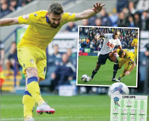  ?? PICS: Pro Sports Images ?? LEVEL: Mirco Antenucci fires in as Shola Ameobi and Lewis Cook battle, inset