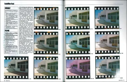  ??  ?? Film ab!
Mit aufwendige­n Messverfah­ren und mit kritischem Blick beurteilte­n COLORFOTO-Tester
1981 Farb- und Diafilme.