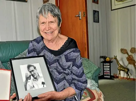  ??  ?? Noeline Colman supports a move to commemorat­e the action of her late husband, MP Fraser Colman, pictured above. In 1973 he received worldwide attention when he went to Mururoa on board a New Zealand frigate to protest French nuclear testing.