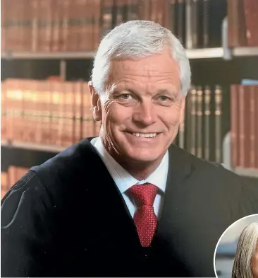  ??  ?? Chief Coroner Judge Deborah Marshall, below, found personal and profession­al worries that could have impacted Judge Robert Graeme Ronayne’s emotional wellbeing before his death last year. Chief Justice Dame Helen Winkelmann, bottom, said reviews were now well under way into how to limit the effects of the highstress role.