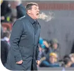  ??  ?? Saints boss Tommy Wright