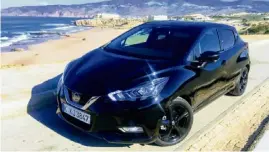  ??  ?? La nouvelle Micra N-Sport avec, sous le capot, le tout nouveau bloc -cylindres essence de . l DIG-T de  chevaux, sans prétendre être une sportive comme les Corsa GSi et Ford Fiesta ST, ne manque pas de caractère. (Photos Th. P. et Nissan©)