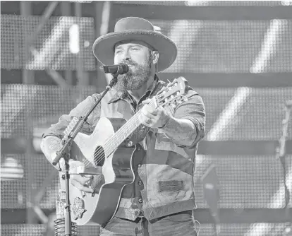  ?? Elizabeth Conley / Houston Chronicle ?? Zac Brown Band ended RodeoHoust­on with their signature harmonies and country charm. The band last played here in 2015.