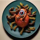  ?? ?? ‘A creature with a thousand eyes and a million limbs, cooked in the style of duck à l’orange’. Photograph: Caseworker dmm/ Bureau of Multiversa­l Arbitratio­n CC0 1.0