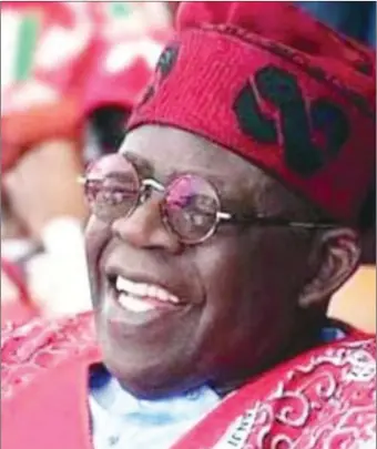  ?? ?? President Bola Tinubu