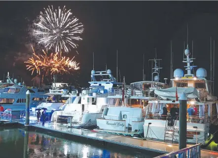  ??  ?? The Superyacht Rendezvous will return to Gold Coast City Marina next April, just after the Commonweal­th Games.