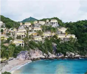  ??  ?? Fine taste: The luxurious Banyan Tree Koh Samui. Upscale hotel demand drove market-wide average room rates up 16% and spiked occupancy 6% last year.