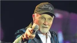  ??  ?? Mike Love of The Beach Boys.