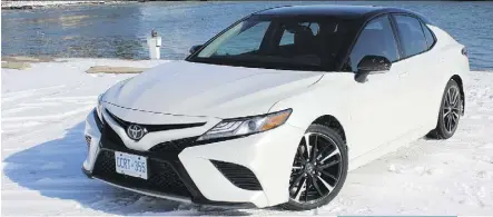  ?? PHOTOS: PETER BLEAKNEY/DRIVING ?? The 2018 Toyota Camry XSE.