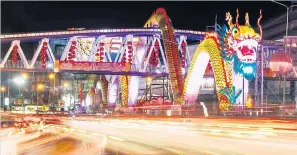  ??  ?? A dragon dance will be performed at Central Chidlom and Central Embassy.