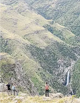  ?? (LA VOZ) ?? Imponente. Así, sencillame­nte, es la vista de la Quebrada del Yatán.