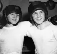  ??  ?? CHAMPS: Sammy McCarthy (right) with Terry Spinks