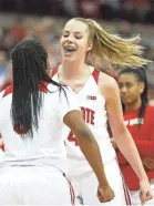  ?? FRED SQUILLANTE/COLUMBUS DISPATCH ?? Dorka Juhasz led Ohio State in scoring and rebounding her first two seasons and hopes to offer even more, especially from the perimeter, as a junior.