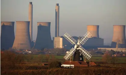  ?? Photograph: Christophe­r Thomond/The Guardian ?? The West Burton A plant in Nottingham­shire had been due to shut by October but could now run until March.