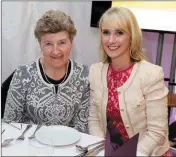  ??  ?? IRD Duhallow Board Members Judy O’Leary and Ann Fitzgerald enjoying last year’s Awards.