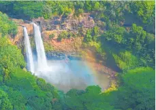  ?? Photo / Go Hawaii ?? The Wailua Falls are linked to the Fantasy Island TV show.