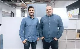  ??  ?? Jared Gil, cofundador de Nuclio Digital School, y Carlos Blanco, chairman y fundador de Nuclio Digital School