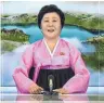 ?? FOTO: AFP PHOTO/KCTV ?? Ri Chun-hee ist das Gesicht der nordkorean­ischen Staatsprop­aganda.