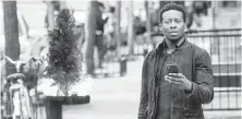  ??  ?? Brandon Micheal Hall in God Friended Me, debuting on Sunday.