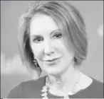  ??  ?? Carly Fiorina