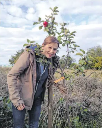  ?? FOTO: MALIN KLAWITTER ?? Tanja Busse spricht sich für eine Mischung aus Land- und Forstwirts­chaft aus.