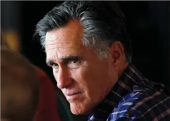 ?? AP FILE PHOTO ?? Sen. Mitt Romney was also a GOP governor who didn’t capture the Oval Office.